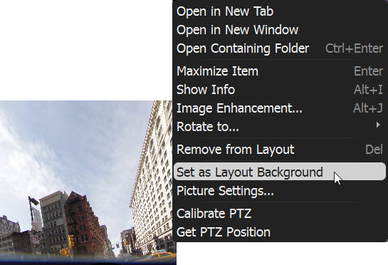 Using Backrounds (Maps or Plans) on Layout (E-Mapping) - 1.5